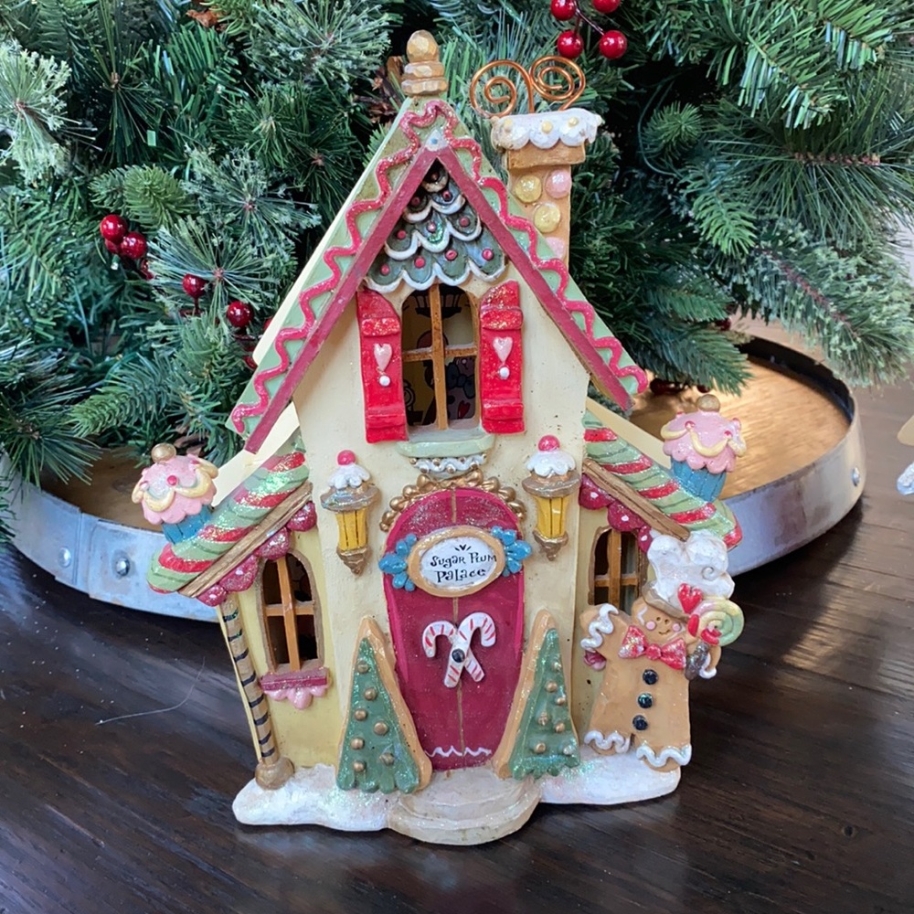 Kurt Adler vintage sugar plum house